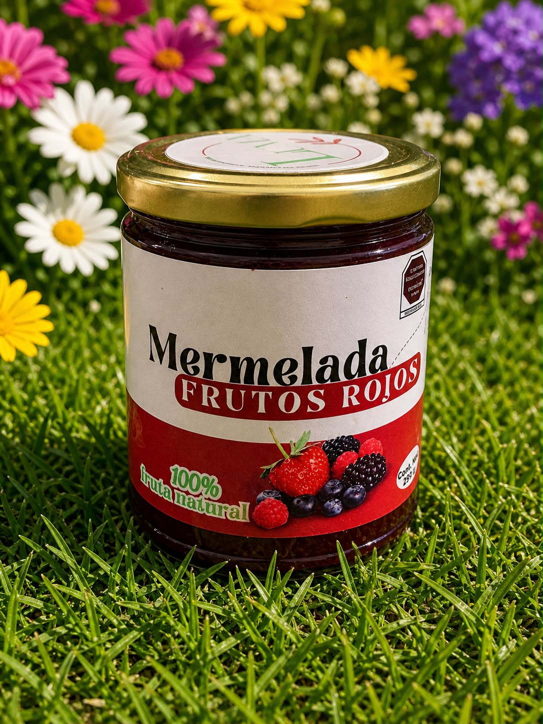 Mermelada artesanal LUMA de Frutos Rojos